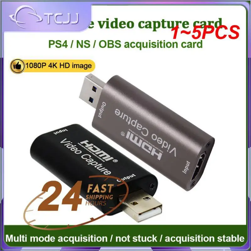 

1 ~ 5 шт., плата для захвата видео, совместимая с HDMI, USB 3,0, 1080P