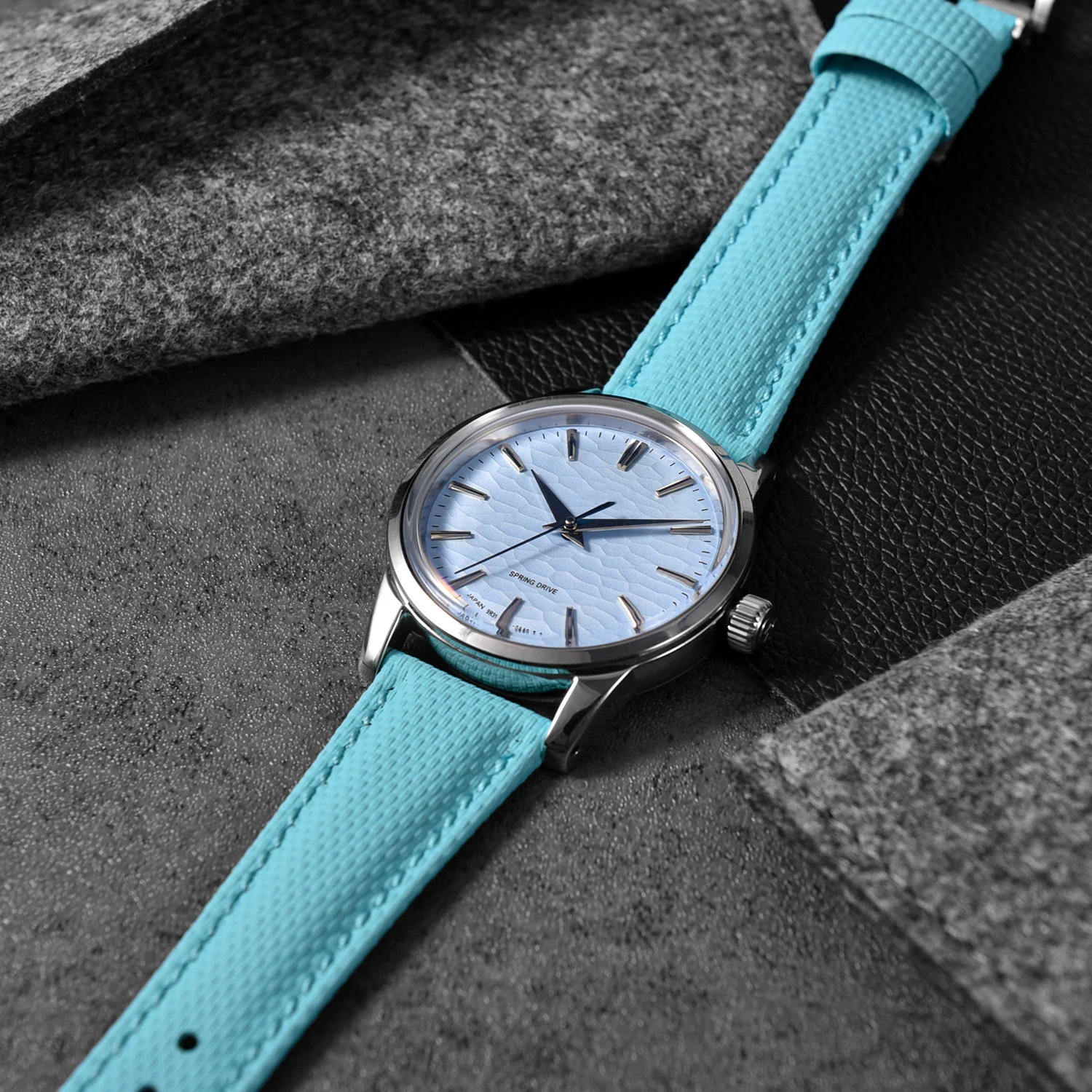 Ремешок для часов Omega Delugs Cartier из фторкаучука и ткани Sailcloth, 18-19-20-21-22 мм, быстросъемный, из фторкаучука и кожи (art.: 3920da5b70895) - 3920da5b70895