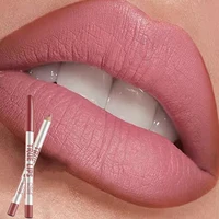 12 colors multi purpose lip liner pen soft moderate texture waterproof long lasting create lip eye brow charming natural makeup
