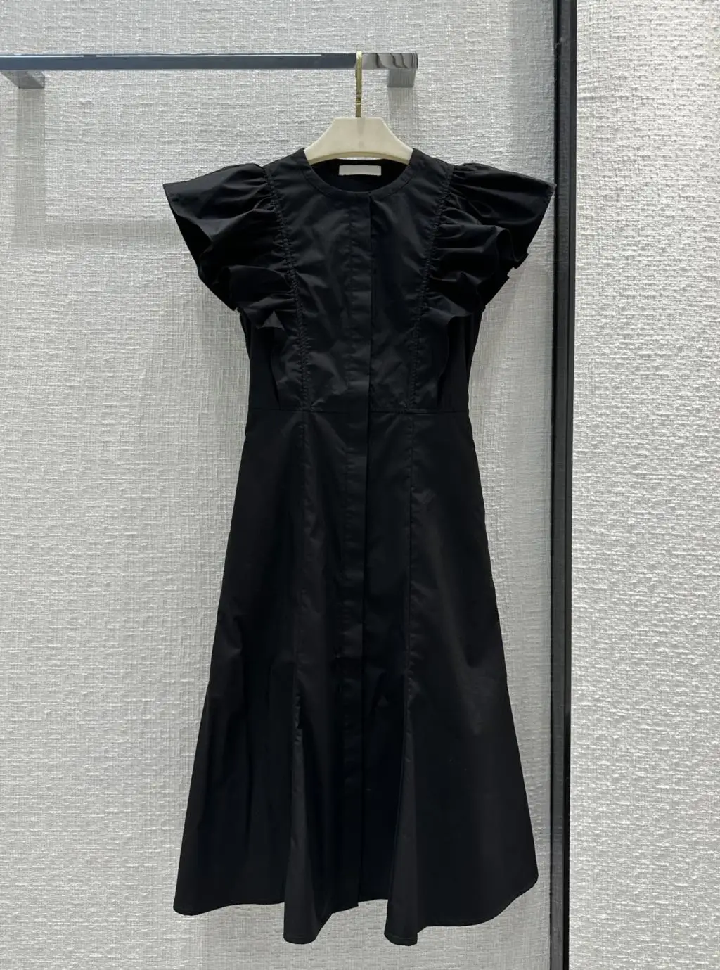 

2023 Early spring new product temperament crewneck dress