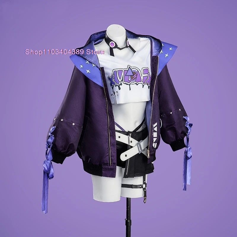 Новое поступление Серебряный волк косплей костюм парик игры Honkai звезда рейка