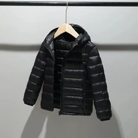 children down jacket toddler kids winter down jacket baby boys girls light coat hooded cotton padded clothes 2 4 6 10 12y