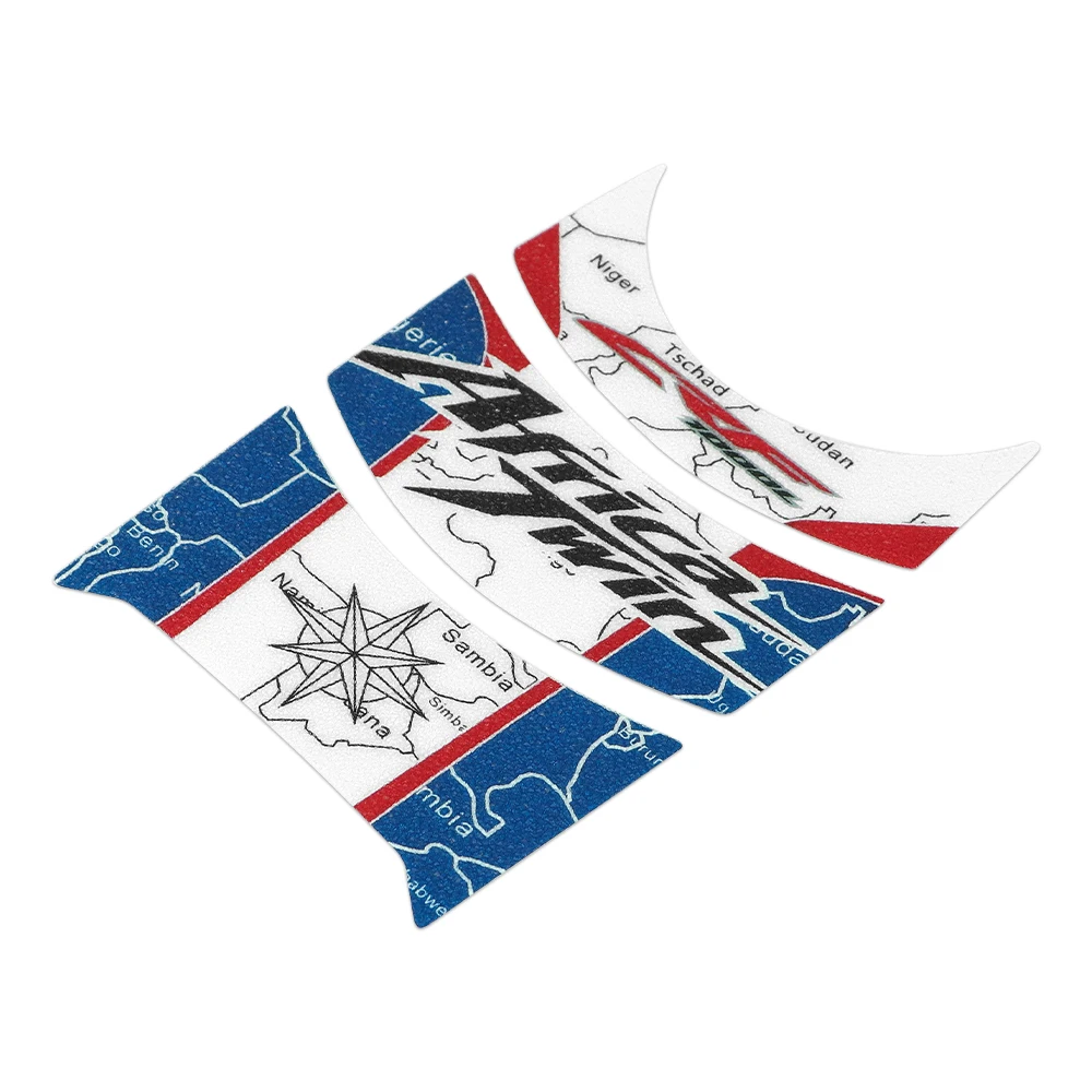 Подходит для Honda Africa Twin 2016-2019, мотоциклетный газовый масляный бак, защитные наклейки, декоративные наклейки из ПВХ (art.: 3920cb7cf0409) - 3920cb7cf0409