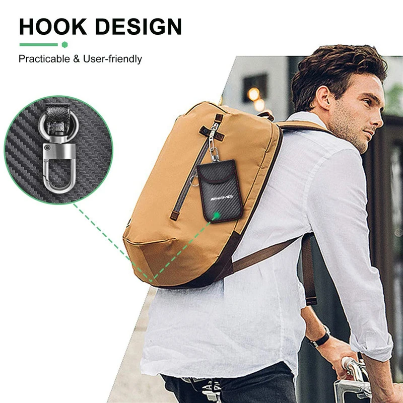 Защитная противоугонная сумка для автомобильных ключей аксессуары хранения