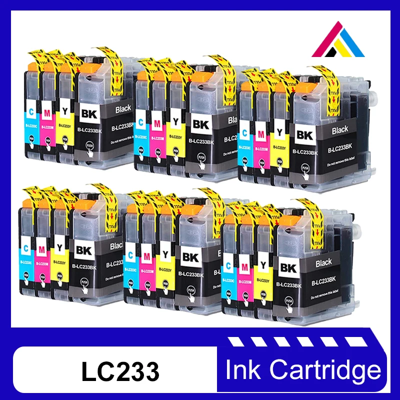 

CSD LC233 LC231 Compatible Printer Cartridge LC 233 XL For Brother MFC-J4620DW MFC-J5720DW MFC-J5320DW MFC-J480DW MFC-J680DW