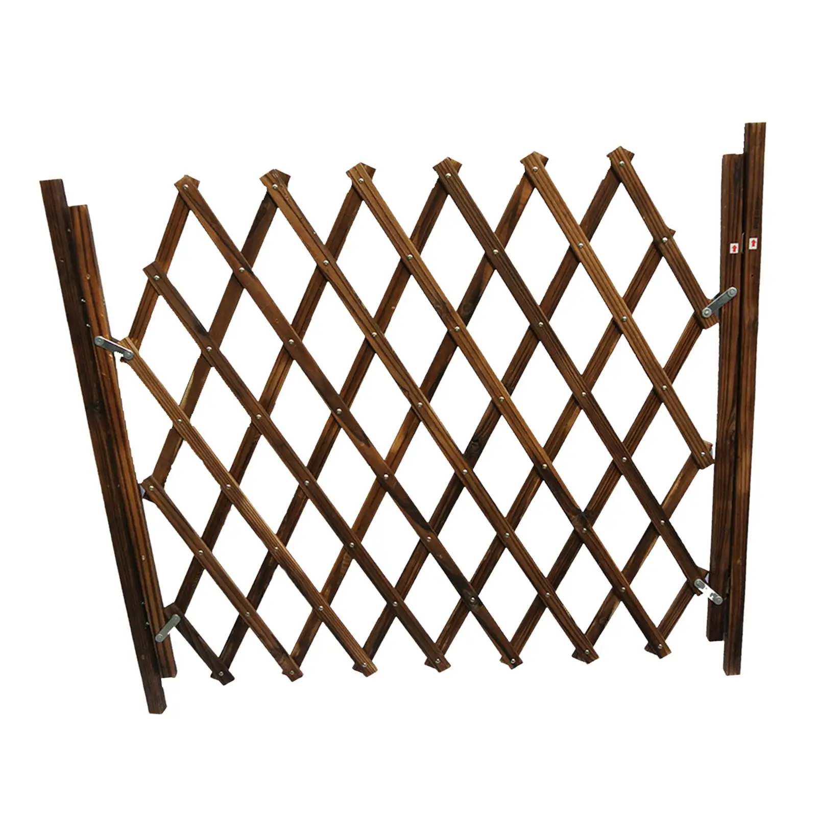 

Expandable Accordion Dog Gate Freestanding for Lawn Garden Doorway