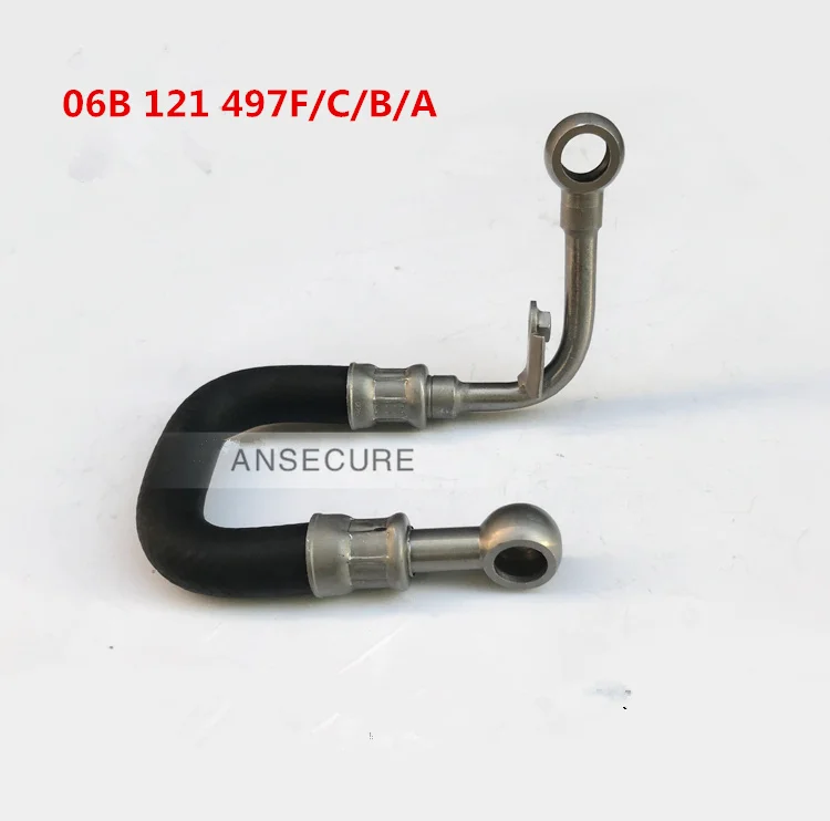 Turbo Cooling Coolant Hose Pipe For Audi A6 C5 S6 A4 B6 B7 S4 VW Passat skoda superb Seat Exeo 1.8 06B121497F 06B121497C