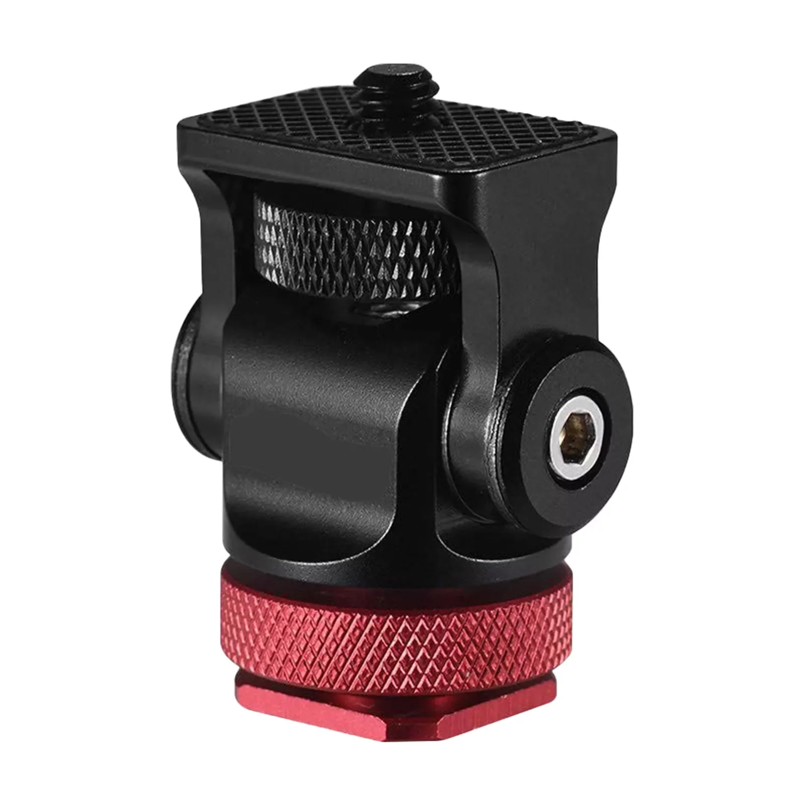 

DSLR Accessories 1/4 Inch Screw Angle Adjustable Flash Tools Ball Head Hot Shoe Mount Photo Studio