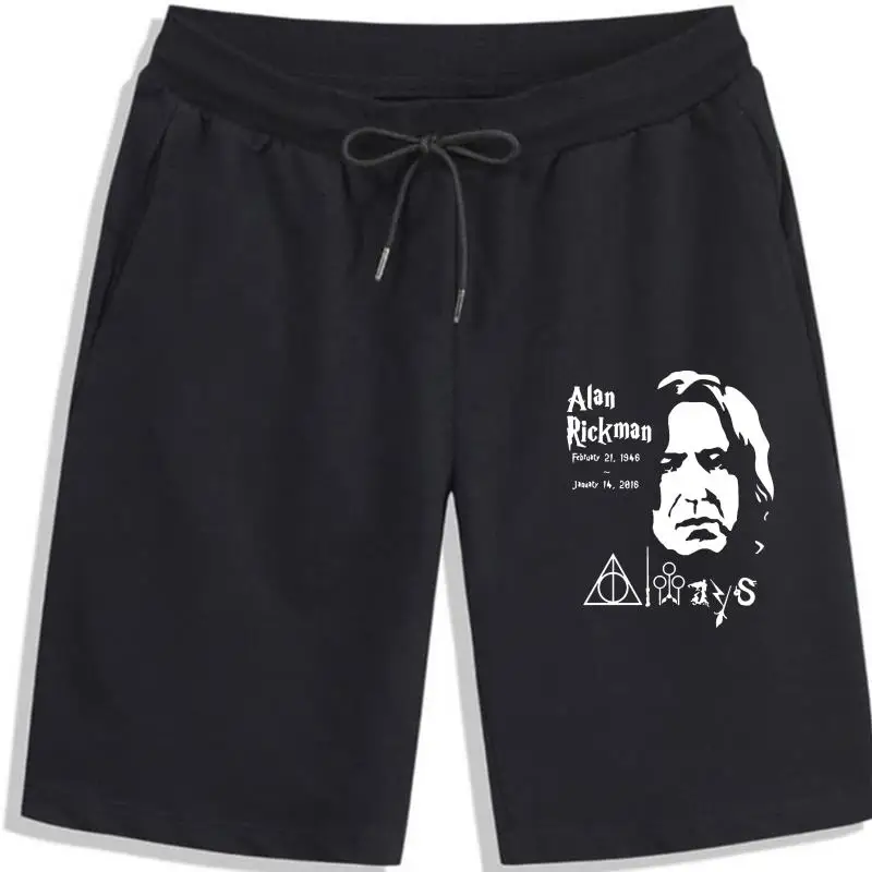 

Мужские шорты Alan Rickman, из чистого хлопка, в стиле хип-хоп, с мотивом фильма «актер», шорты