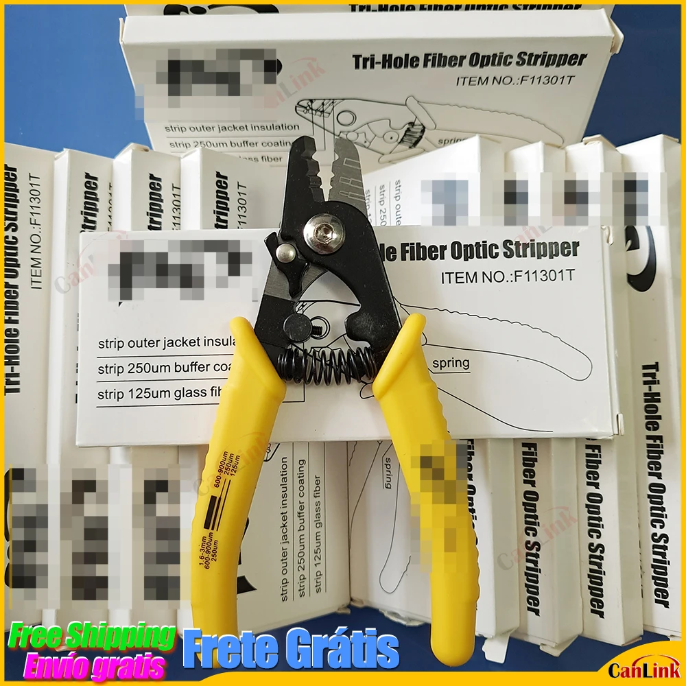 Высококачественные плоскогубцы для зачистки волокон с тремя отверстиями F11301T