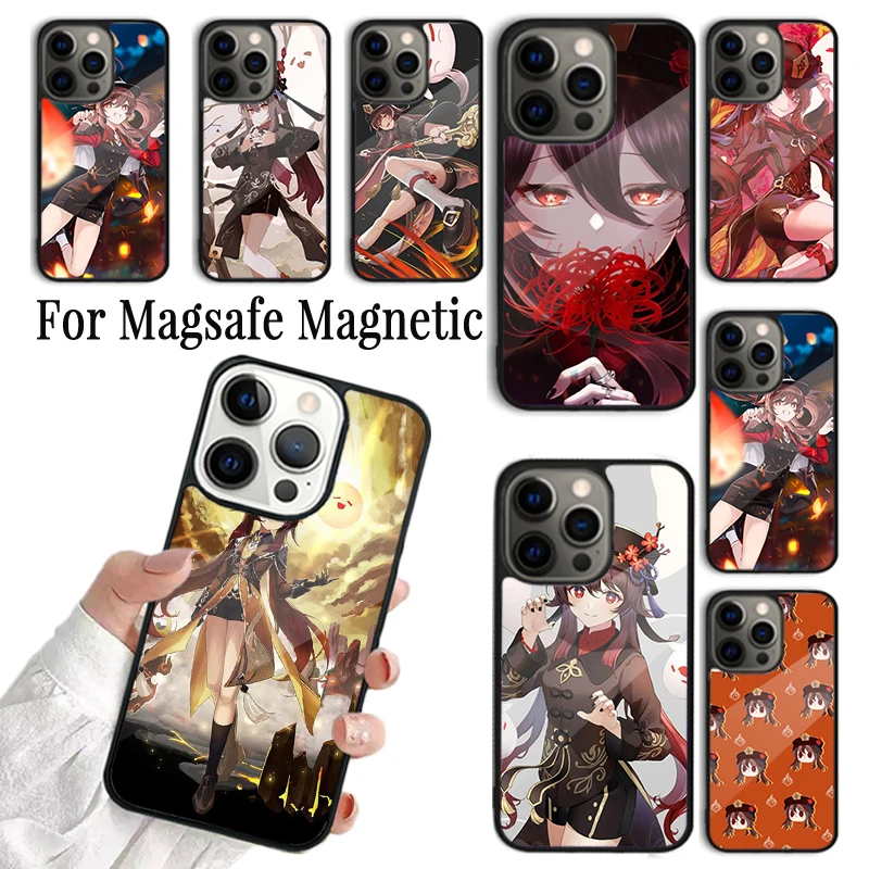 Чехол для Телефона iPhone 16 15 14 13 12 Mini 11 Pro Max Plus Magsafe магнитный чехол с беспроводной