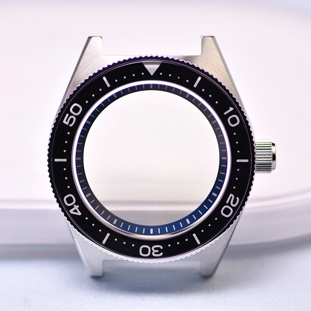 Фото Детали для часов HEIMDALLR, 42 мм, нержавеющая сталь, корпус часов MM200, сапфировая светящаяся вставка из стекла, подходит для механизма NH35/36, 20 бар №1