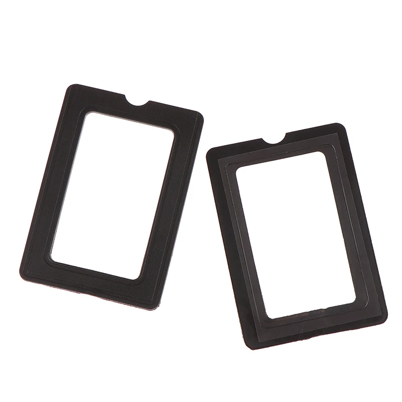 

1Pc Plastic Transparent Business Card Frame Luggage Accessories Tag Display Stand Photo Card Holder