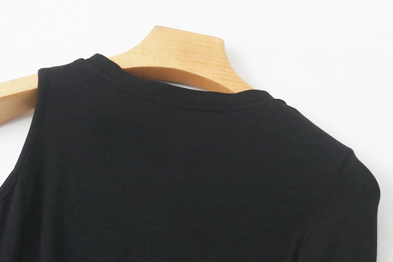 Рубашка с длинным рукавом и круглым вырезом весна-осень новинка эластичный