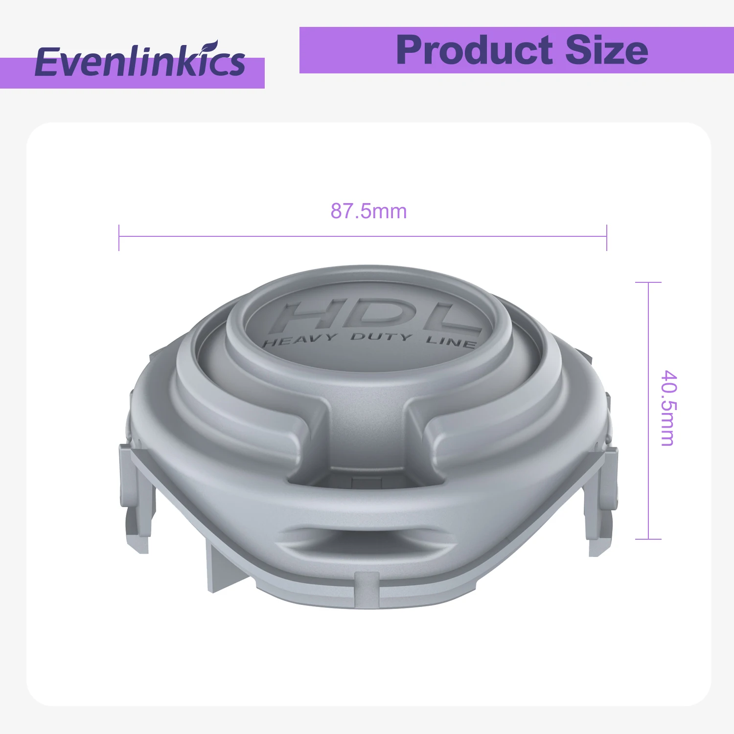 Сменная Крышка Evenlinkics Для Триммера Сорняков Совместимая С Black + Decker STC5433 Type 1 STC5433PC