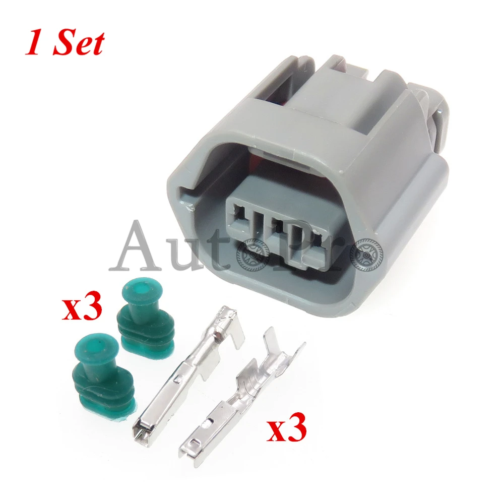 

1 комплект, автомобильные водонепроницаемые розетки с 3 отверстиями, 7283-8732-40 мг, 641295-4