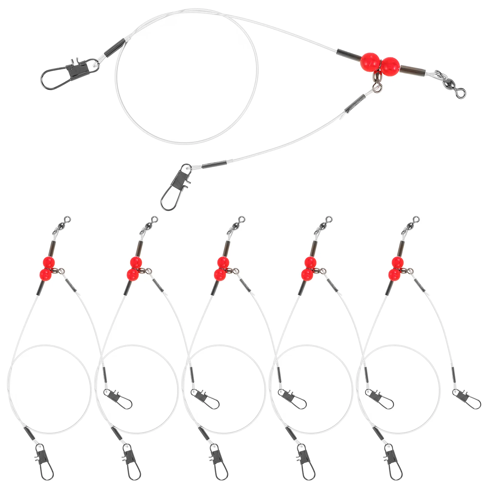 12 шт. поводки для приманки рыболовные снасти мух шпагат принадлежности морской