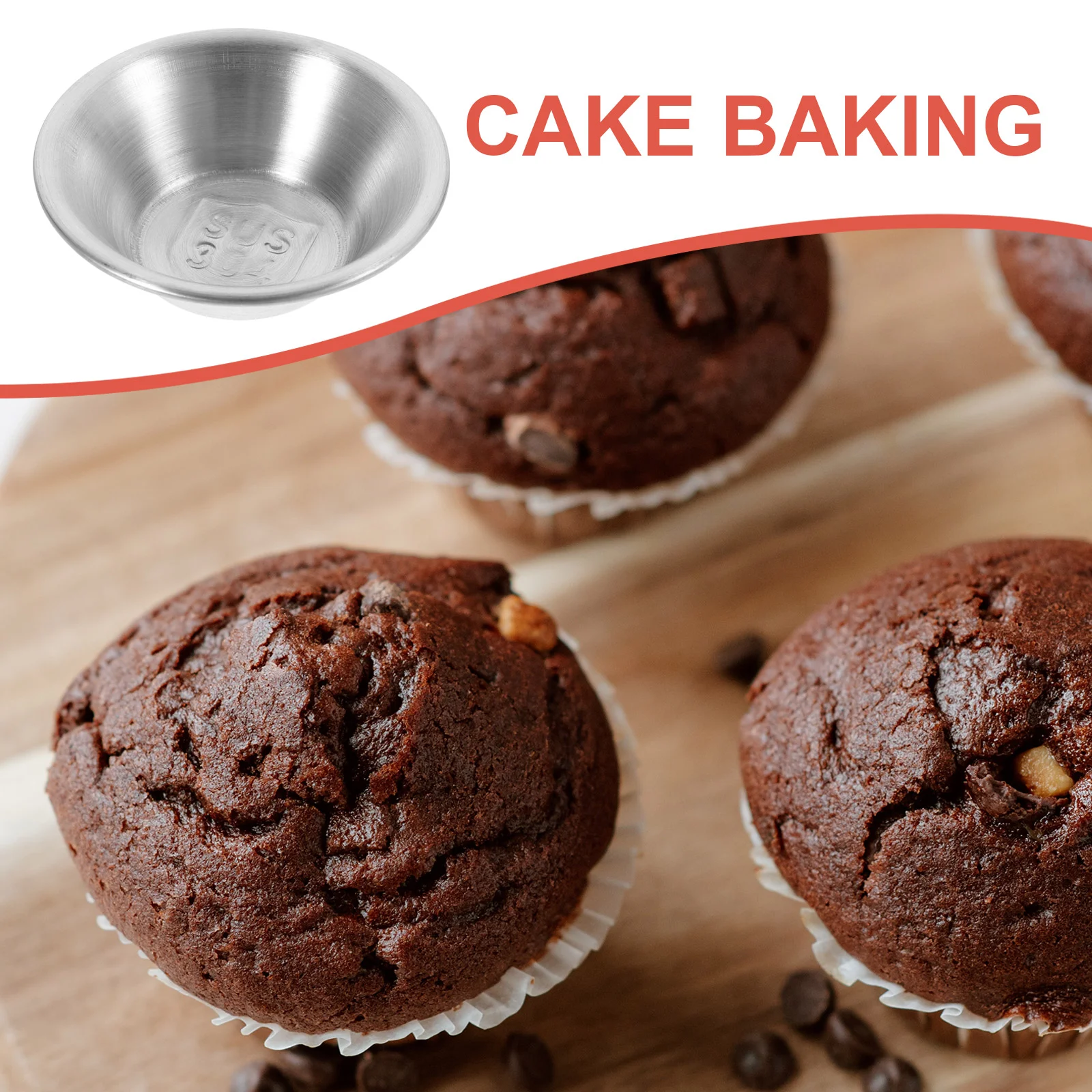 Мини-форма для кексов из нержавеющей стали форма яичного пирога хлеба буханки