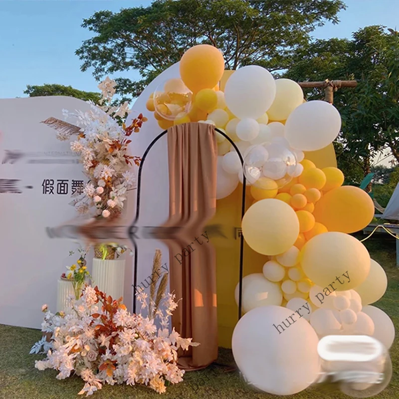Детский день рождения дневной шар гирлянда украшение лимонные шары декор для