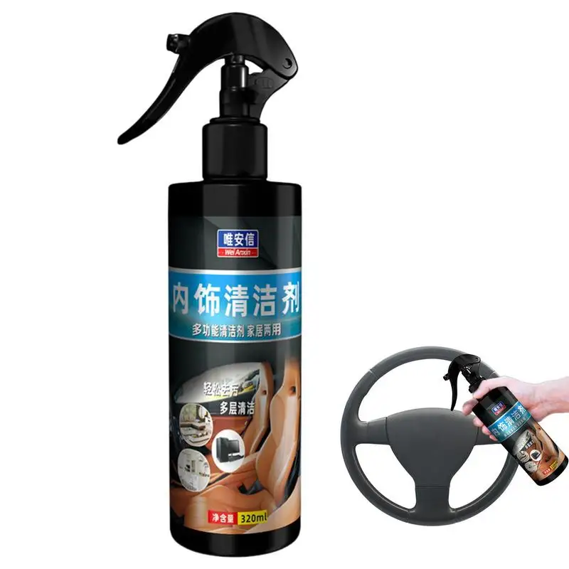 Car Interior Cleaner Car Seat Cleaner Leather Conditioner With Delicate Emulsion For Good Cleaning Effect For Wooden Fabric And