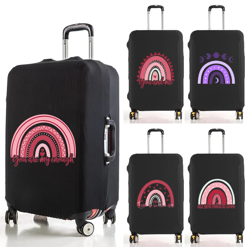 

Color Printing Series Travel Luggage Cover Washable Travel Luggage Cover Thickened Scratch-resistant Protective Cover 18-32 Inch