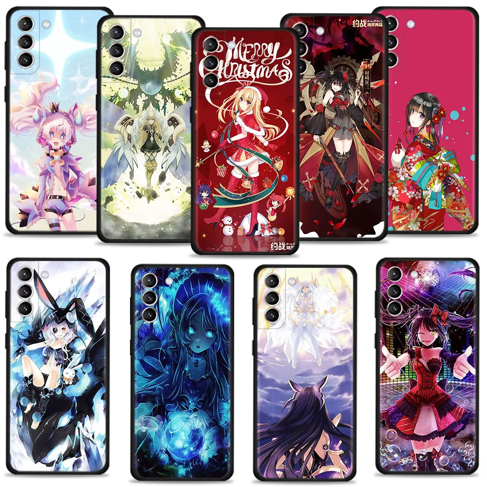 

Date A Live Movie Mayuri For Samsung Galaxy S10 S9 S8 S20 FE 2022 S7 S21 Plus S22 Ultra 5G S10e Phone Coque Para