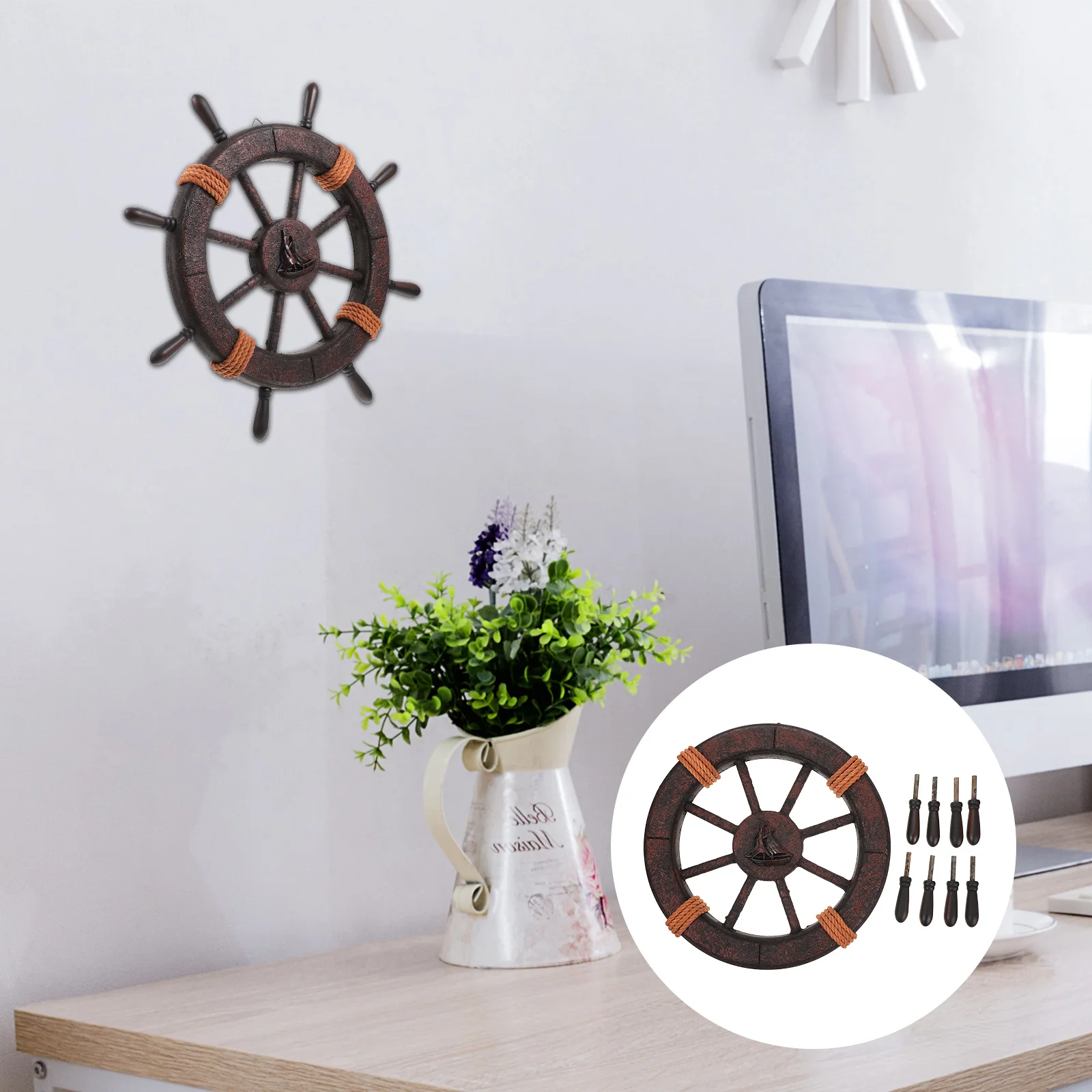 

1 шт., декоративное украшение для стен в морском стиле