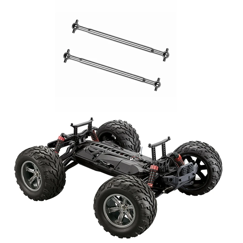 2 шт. металлический приводной вал Dogbone для XLH XINLEHONG X9115 X9116 X9120 1/12 Monster Truck RC