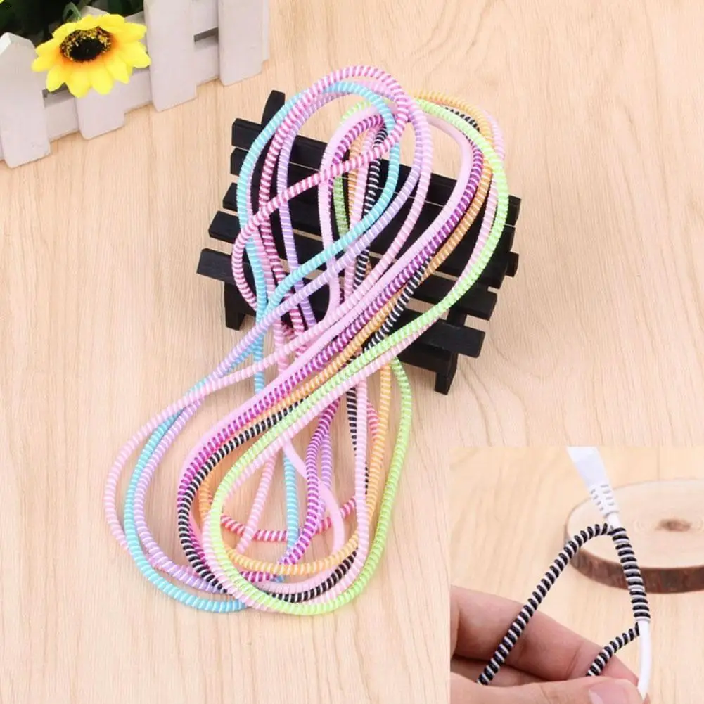 

Phone Cord Rope Protector Anti-brake Spring Ropes For Usb Charging Cable Earphone Bobbin Winder For Data Z5u3