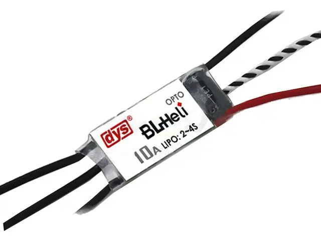 

DYS BLHeli 10A Mini ESC 2g speed controller 10A BLHeli OPTO SimonK , 2-3S, 20-500Hz for Multicopter
