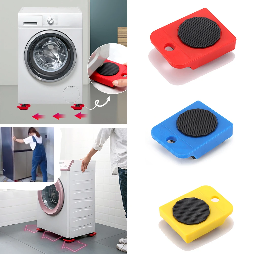 Moves Furniture Tool Transport Shifter Moving Wheel Slider Remover Roller Heavy