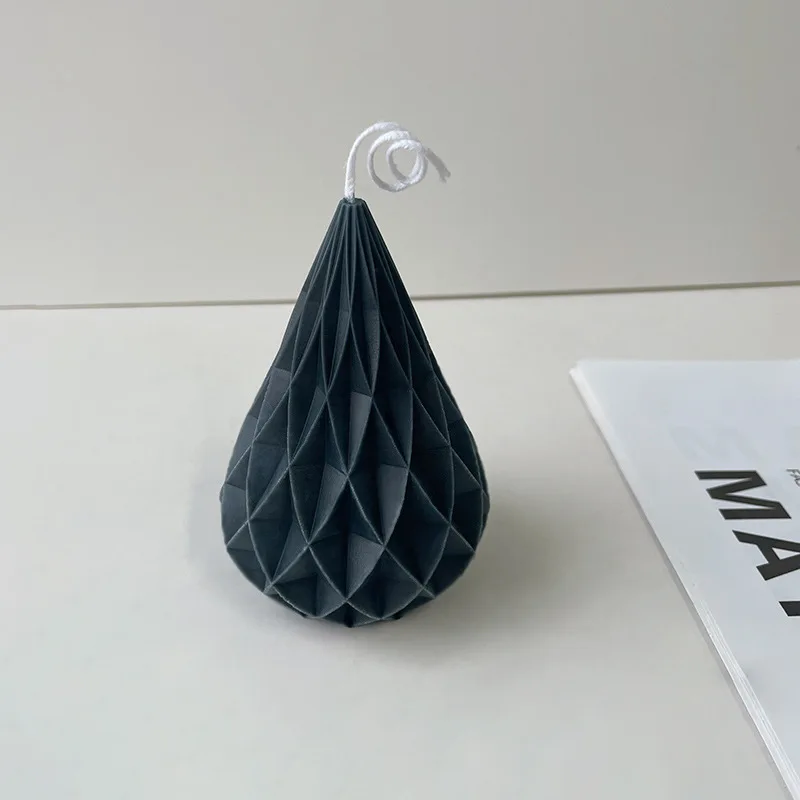 

Geometric honeycomb modeling candle silica gel mold aromatherapy candle ornaments mold