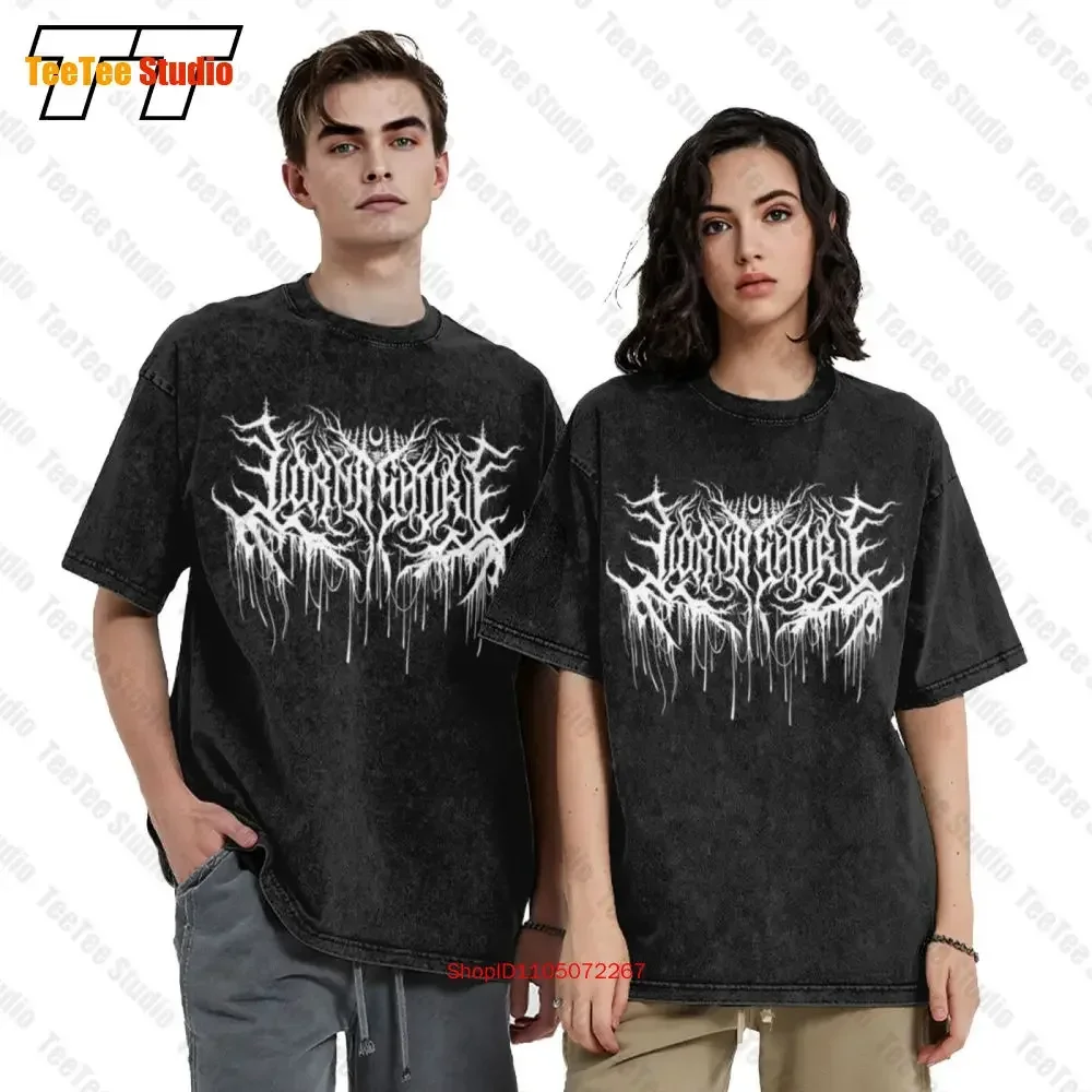 Фото Винтажная футболка большого размера Lorna Shore Metal Music Drip 50X4 №2