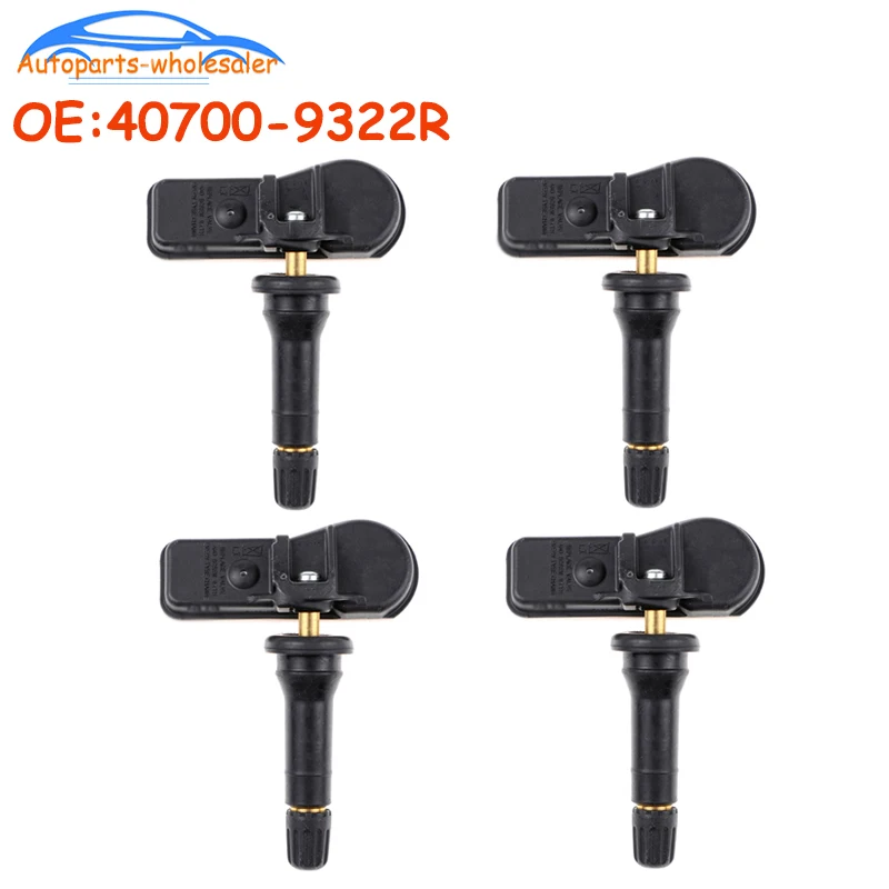 Датчик давления в шинах для Dacia, Renault, Opel 2016, TPMS, 433 МГц, 40700-1628R, 407001628R, 4 шт.