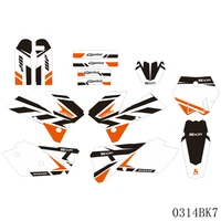 for ktm sx sxf 125 250 450 525 2005 2006 full graphics decals stickers motorcycle background custom number name