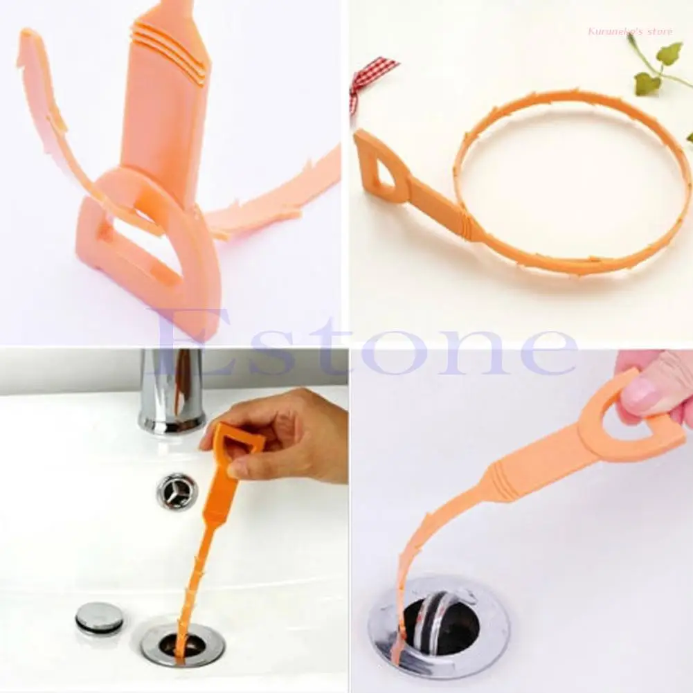 

Neko 1pc Snake Drain Sink Cleaner Removes Clogged Hairs Bathroom Shower Kitchen