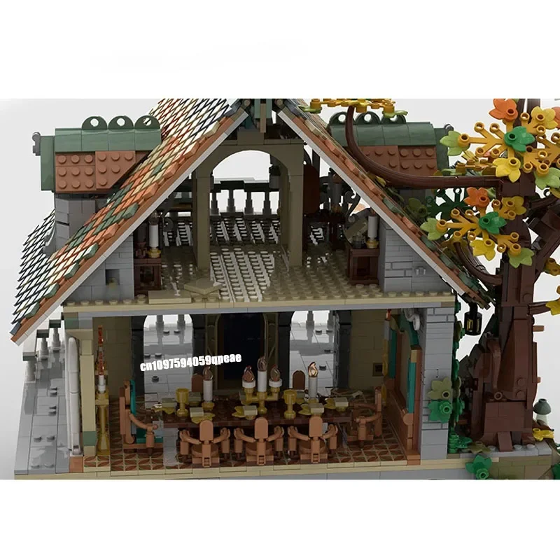 Новый 3660 шт. знаменитый фильм «Кольца» Moc-10316, модель последнего дома, головоломка на заказ, креативные идеи «сделай сам», детские игрушки, подарки на день рождения (art.: 3920d113b07dc) - 3920d113b07dc
