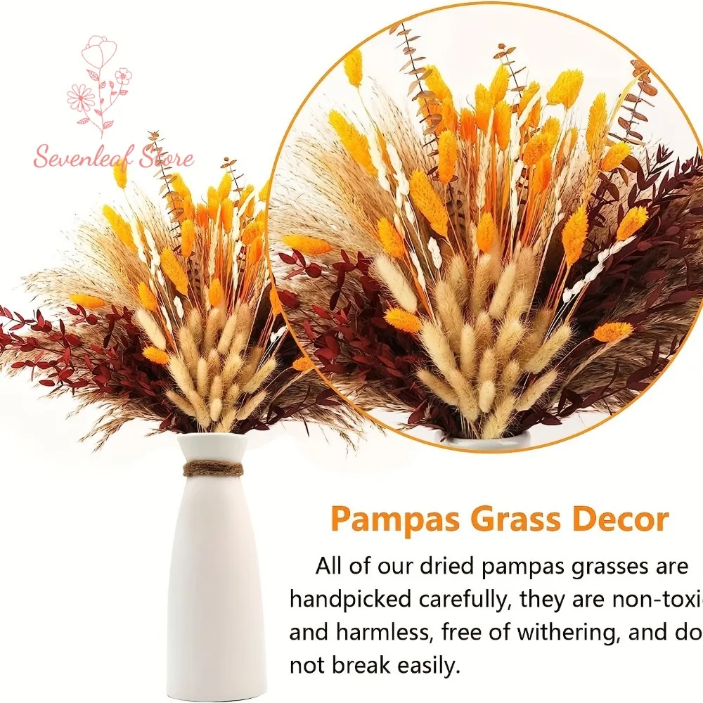 Рисунок 2 - Сушеные пампасы зайчик хвост трава