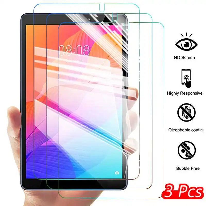 

3Pcs High Definition Tempered Film Glass For Huawei MatePad T8 Screen Protector