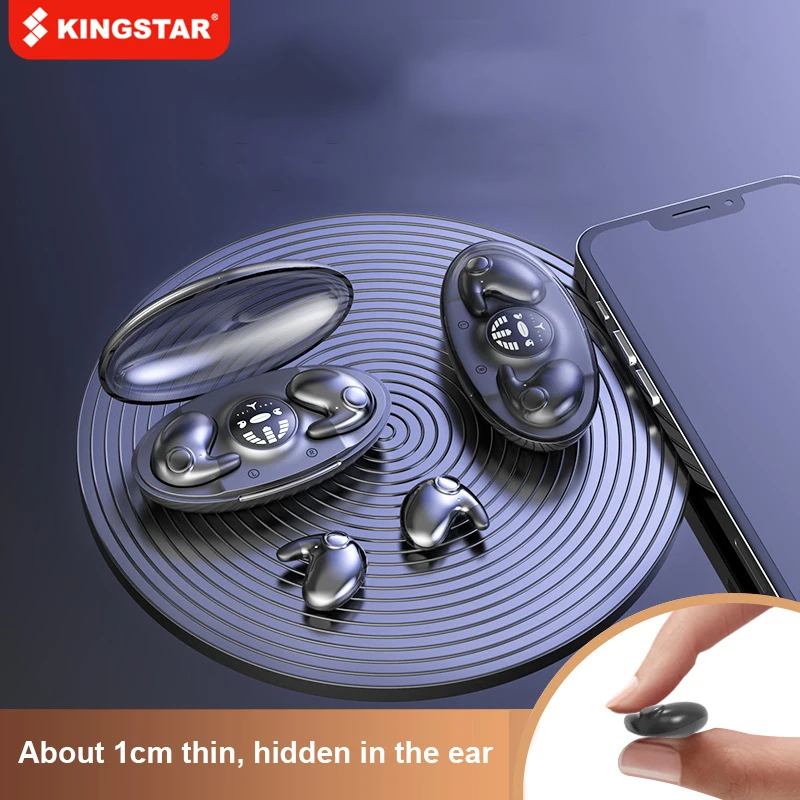 

TWS-наушники KINGSTAR с шумоподавлением, поддержкой Bluetooth 5,3 и микрофоном