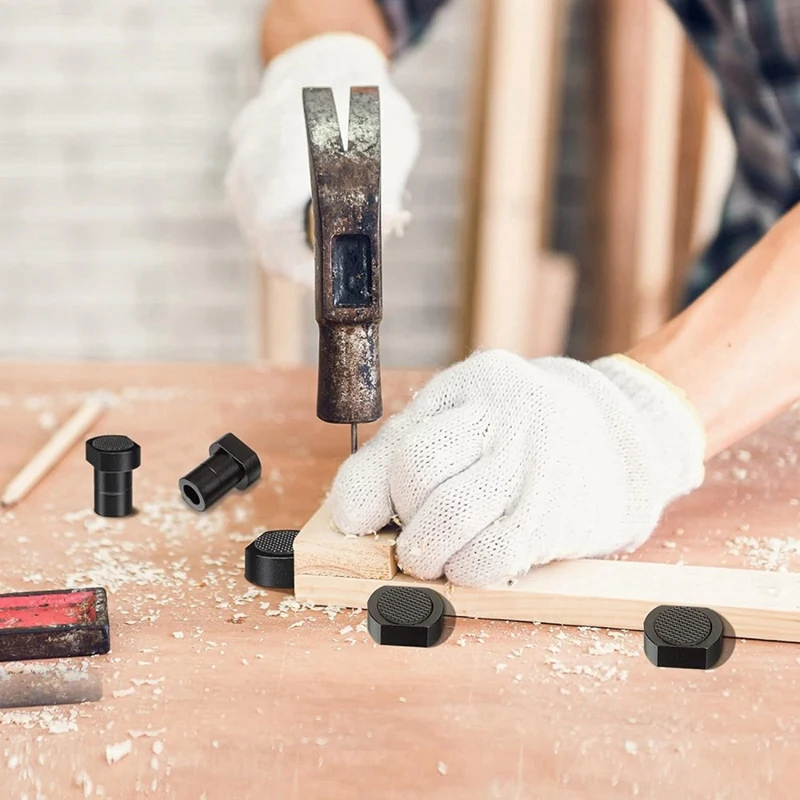 8 упаковок скамейка для собак зажим верстака отверстие с нескользящей накладкой