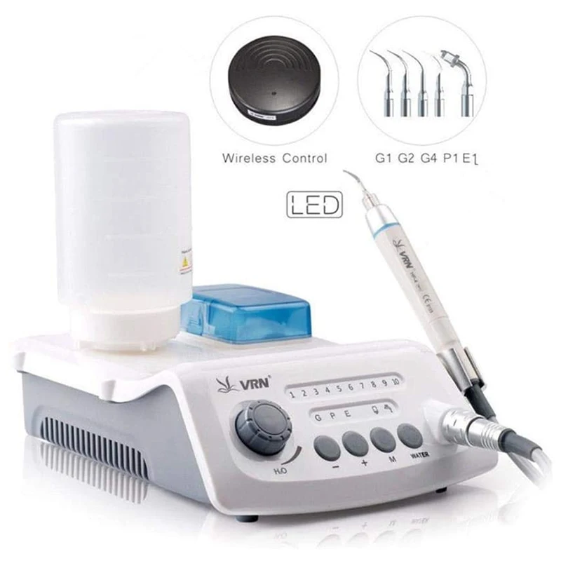 

VRN-A8 LED Wireless Control Ultrasonic Scaler with LED Detachable Handpiece