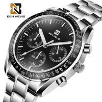 ben nevis watch for men waterproof silver chronos watch strap quartz luminous hands 2023 top brand luxury relojes hombre