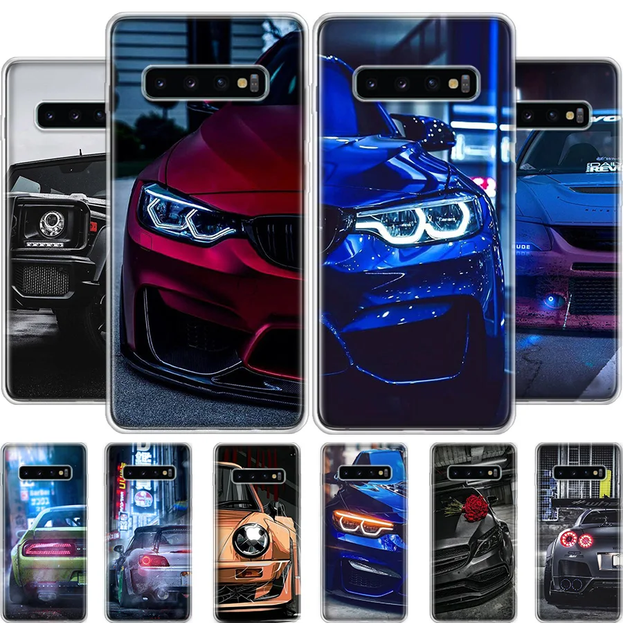 

Sports Cars Male Men Phone Case For Samsung Note 20 Ultra 10 Lite 9 8 M11 12 21 M30S M31S Galaxy M32 51 52 J8 J6 J4 Plus F52 F62