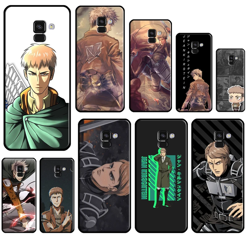 Jean Kirstein Attack on Titan For Samsung Galaxy J4 J6 Plus J8 A7 A9 A6 A8 Plus 2018 J3 J5 J7 2017 A3 A5 2016 Phone Case