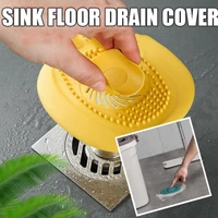 sink strainer drain hair catcher stopper household kitchen deodorant filter universal anti clogging shower bathroom floor cover