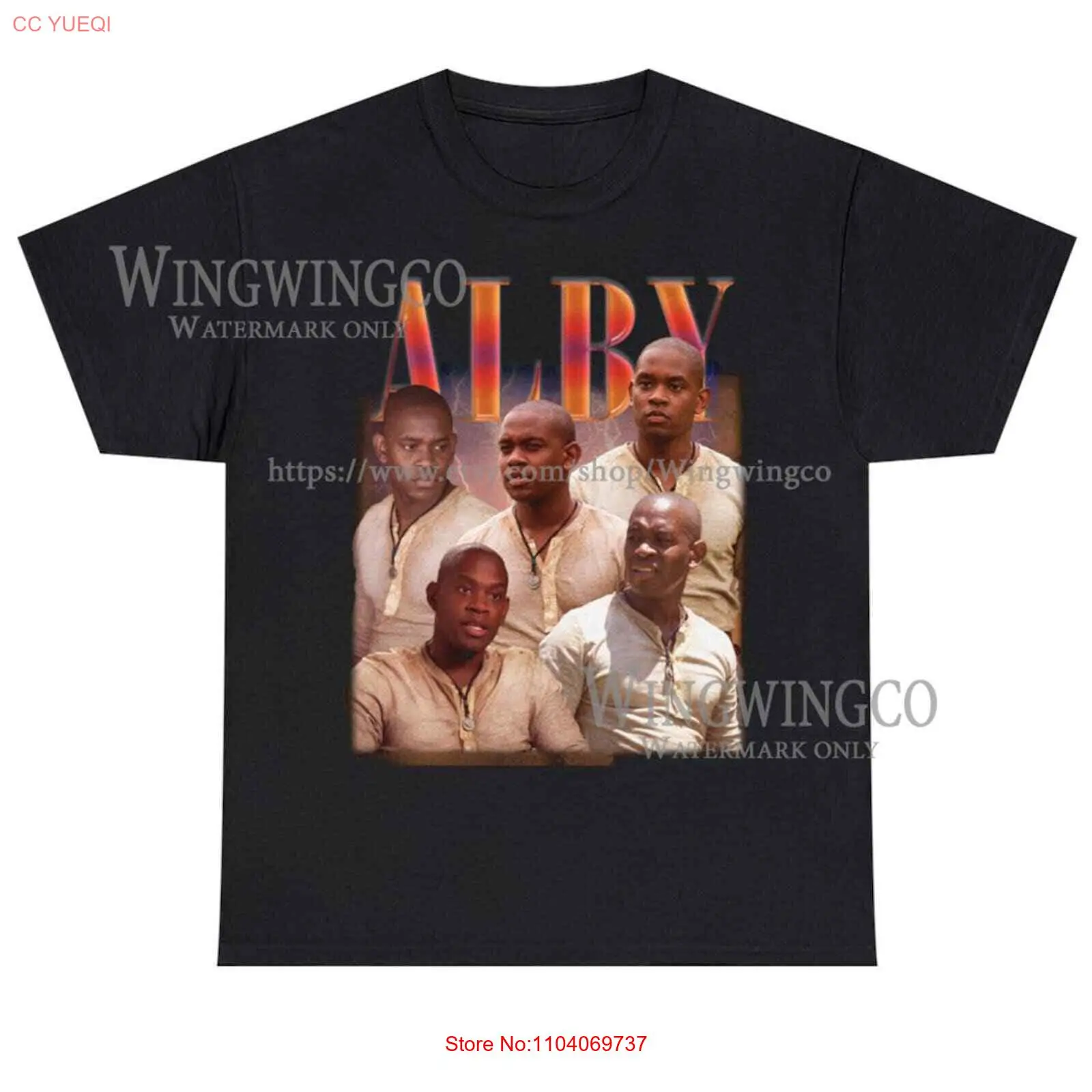 Винтажная Футболка Alby с голенищем Aml Ameen винтажным графическим принтом