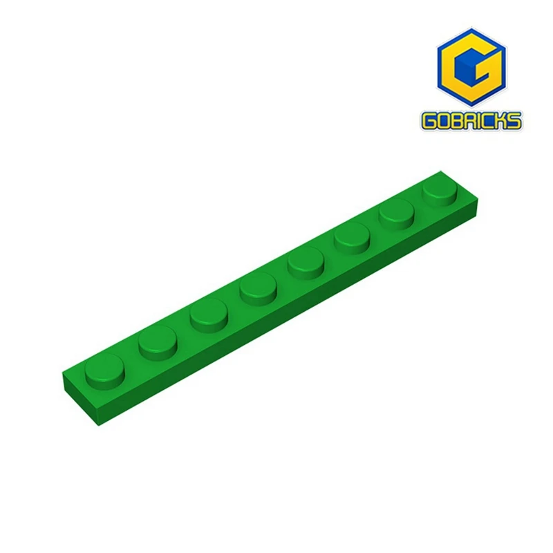Пластина для строительных блоков gobrick совместима с деталями lego 3460