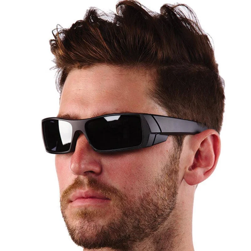 

Солнцезащитные очки Мужские поляризационные, небольшие прямоугольные солнечные очки в оправе, для спорта на открытом воздухе, вождения, квадратные, UV400
