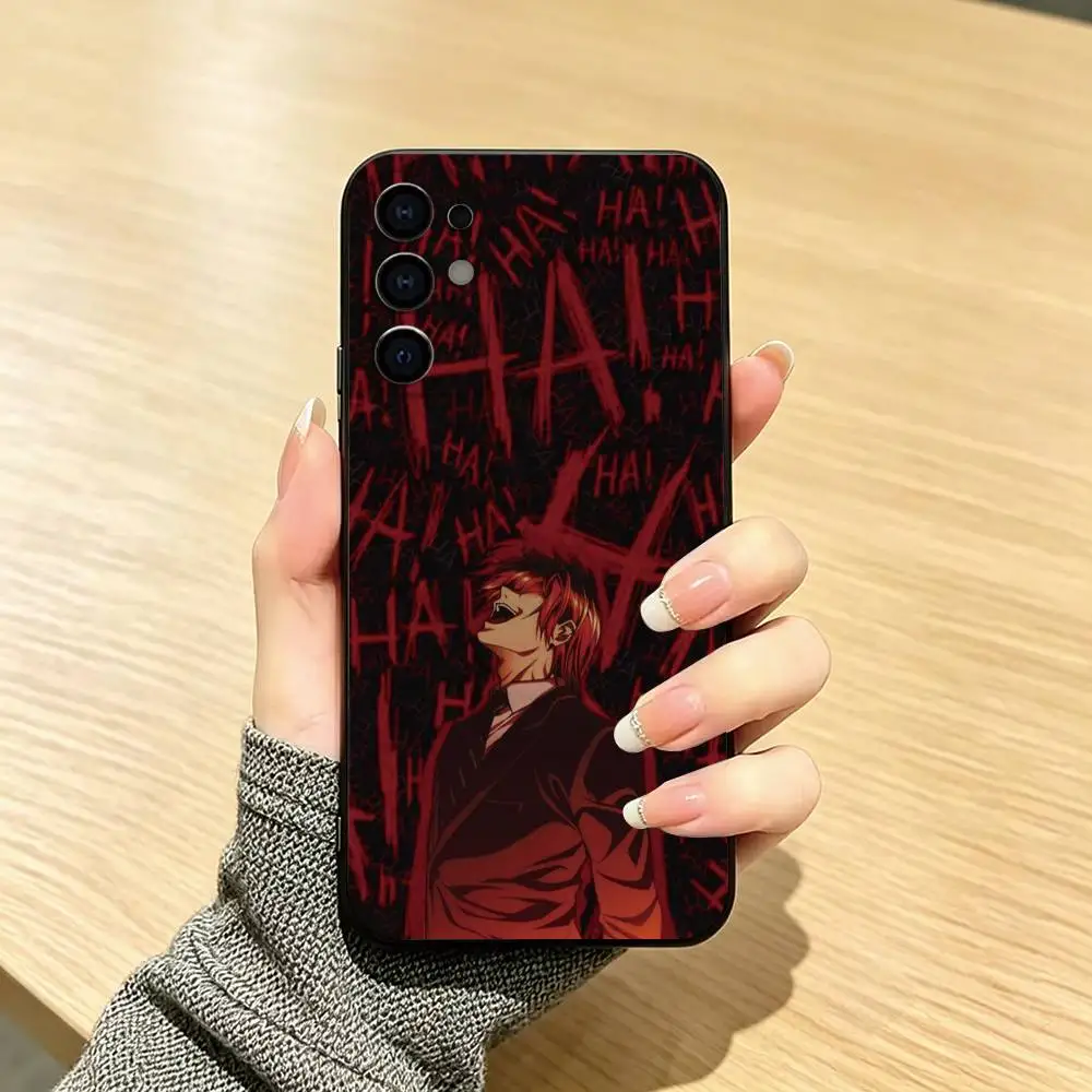 Фото Чехол для телефона Death Note Light Yagami для Samsung S25, S24, S21, S22, S23, S30, Ultra, S20, Plus, FE, мягкий силиконовый, черный №4